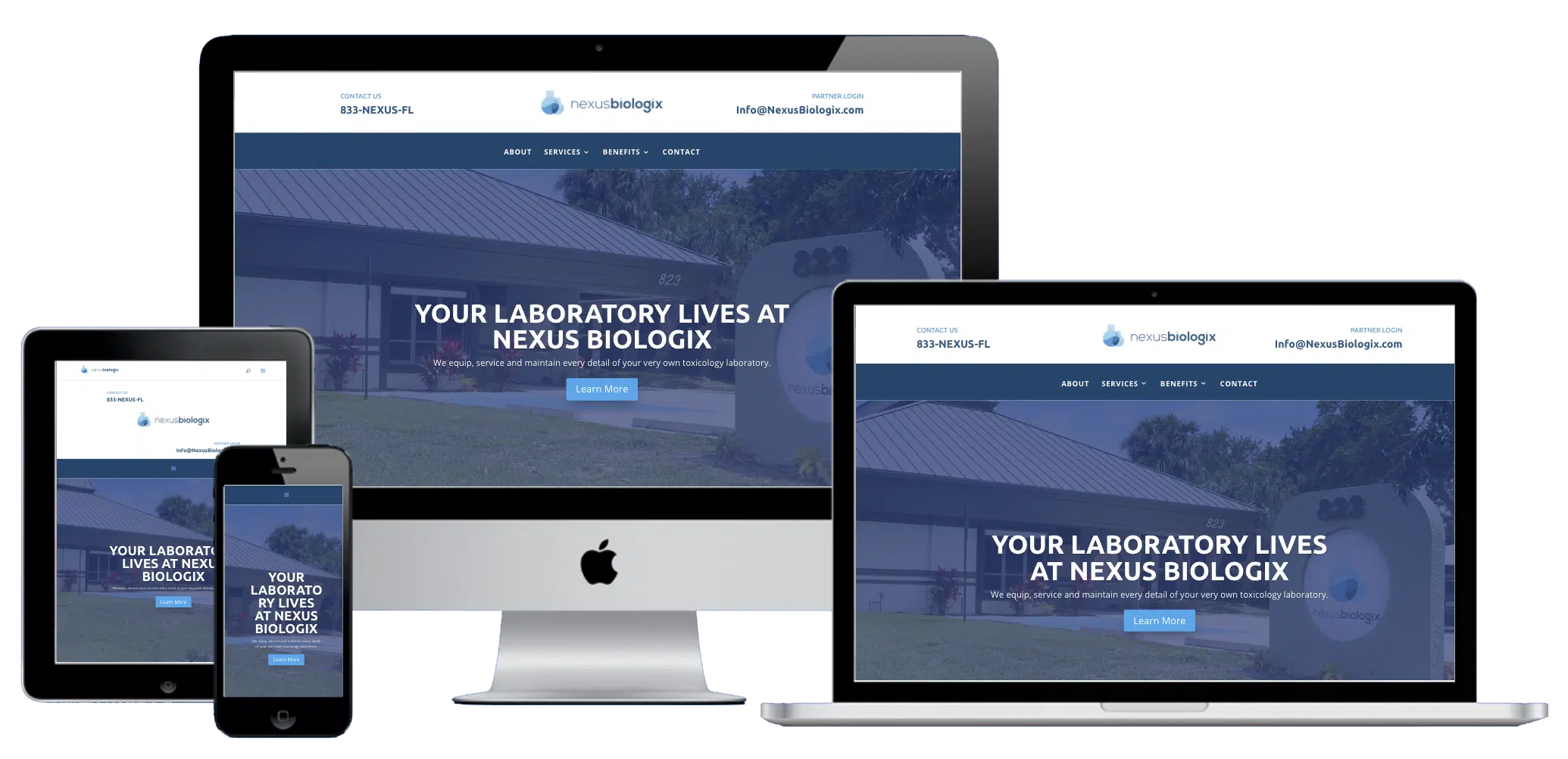 Web Design for Nexusbiologix Web Design for Nexusbiologix