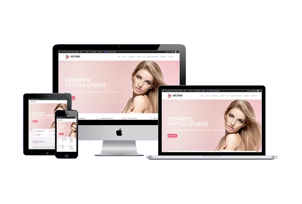 Website Design for Soft Touch Permanent Makeup