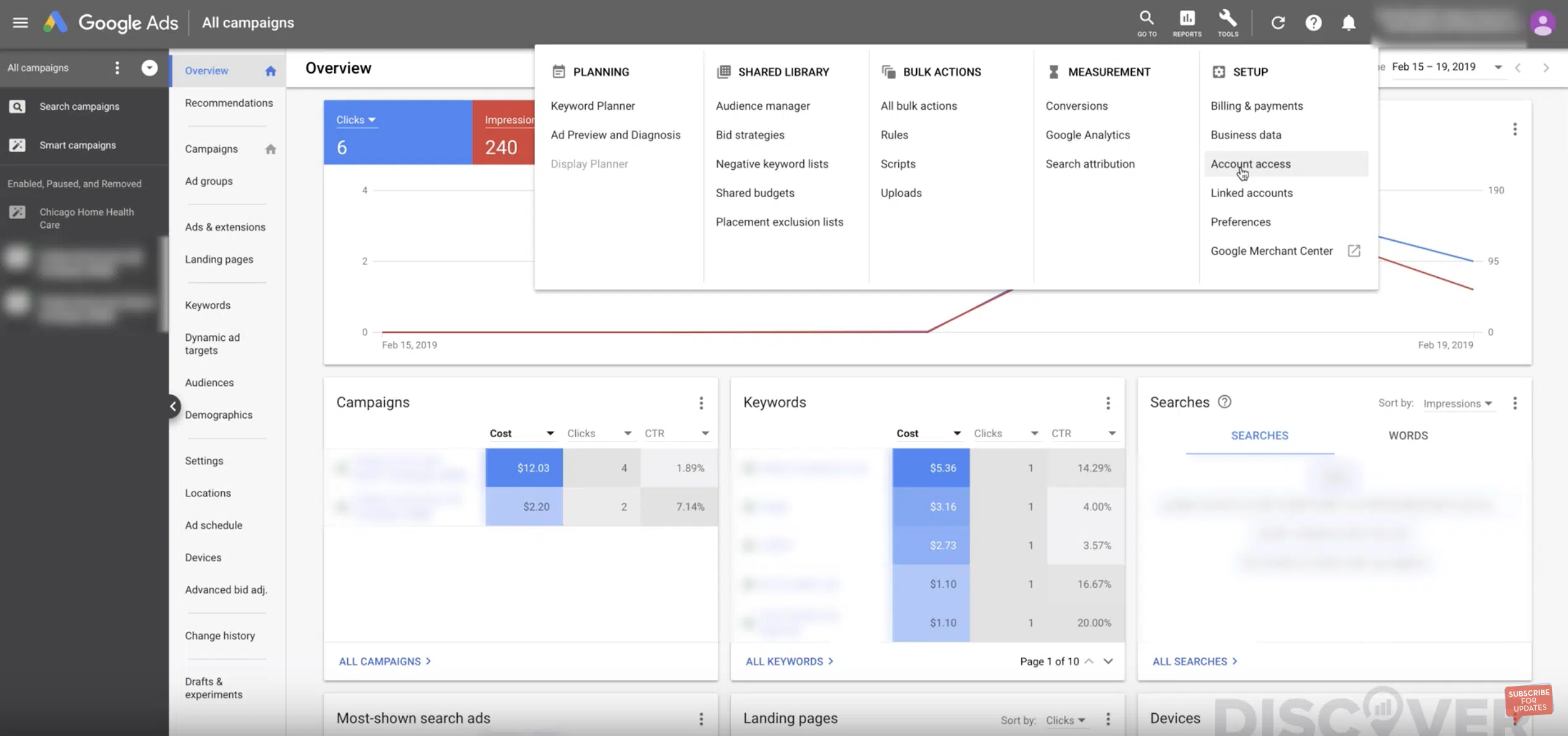 How to Give Access to Google Ads Account