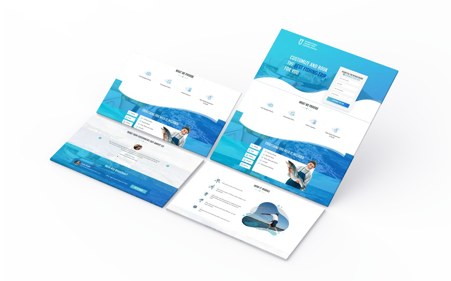 Landing Page Design for Paving Contractor
