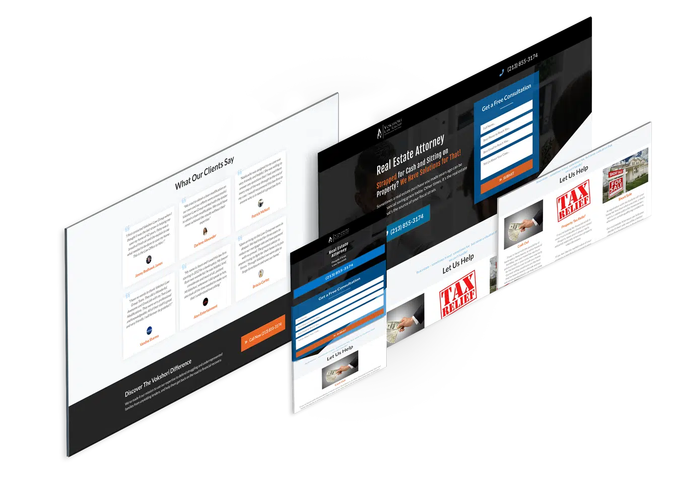 Landing Page Design for Real Estate Attonrey (3)