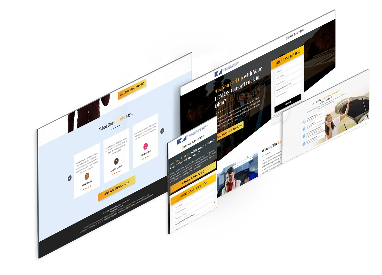 Landing Page Design for Banruptcy Attorney (3)