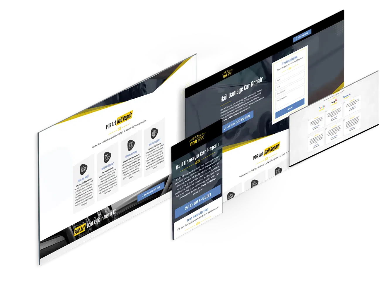 cbd seller landing page