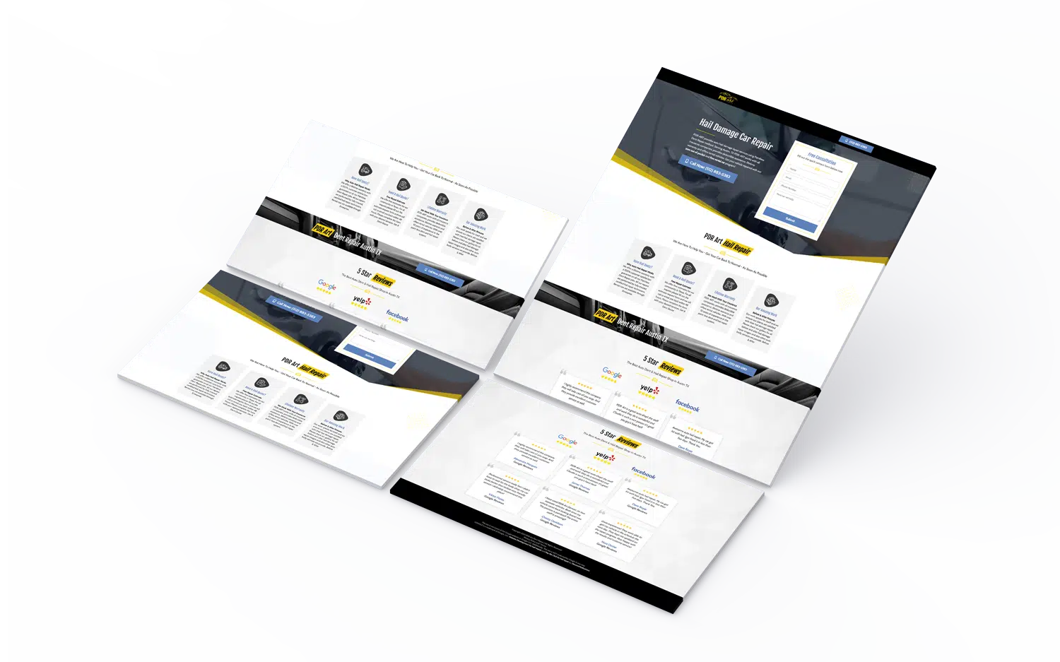 cbd seller landing page