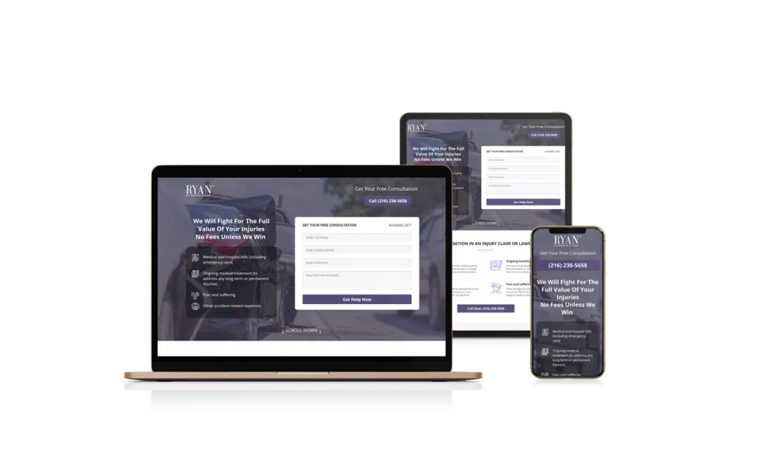 Web Design for Ryan LLP