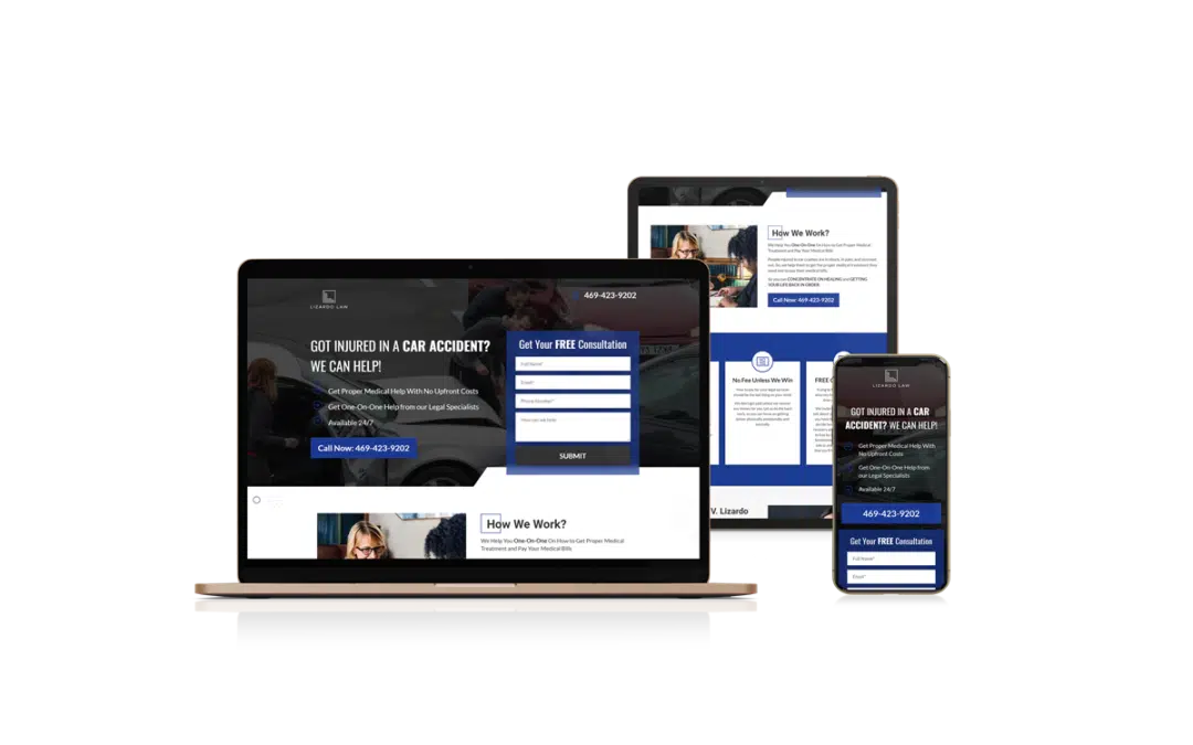 Website Design for Lizardo Law