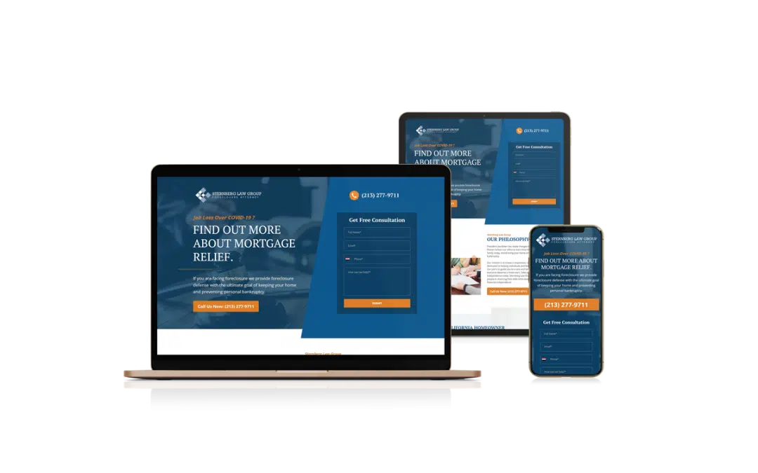 Website Design for Sternberg Law Group