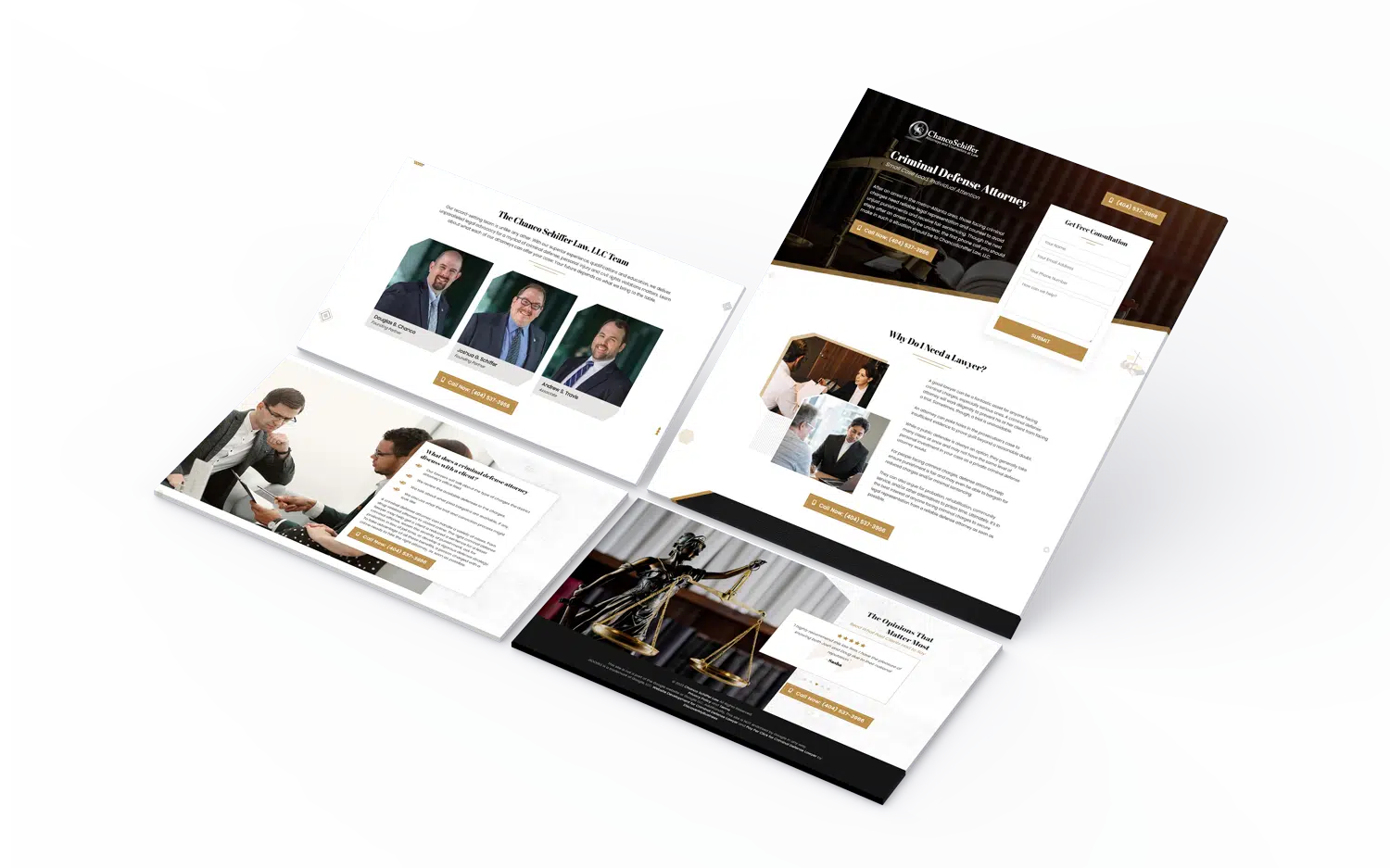 Landing Page Design for Civil Attorney (1)