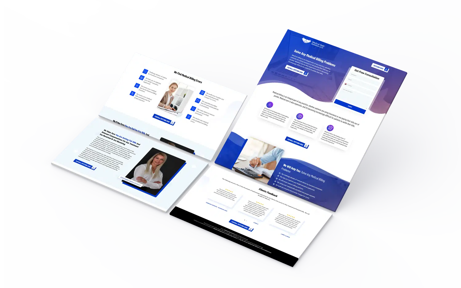 Landing Page Design for Civil Attorney (1)
