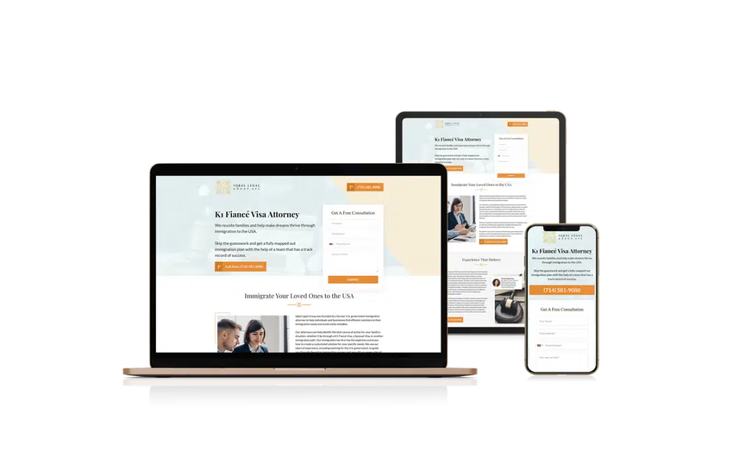 Website Design for Iqbal Legal Group