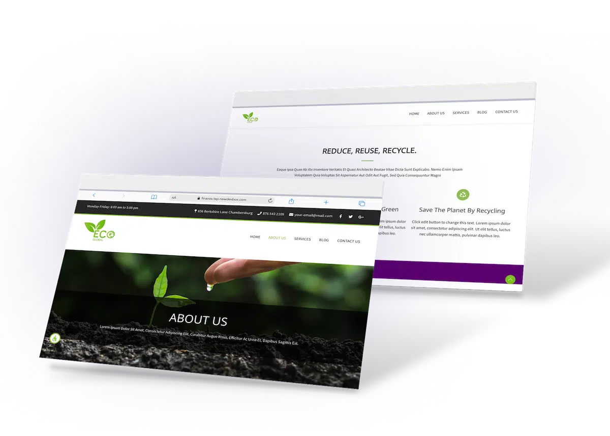 website development for art and design