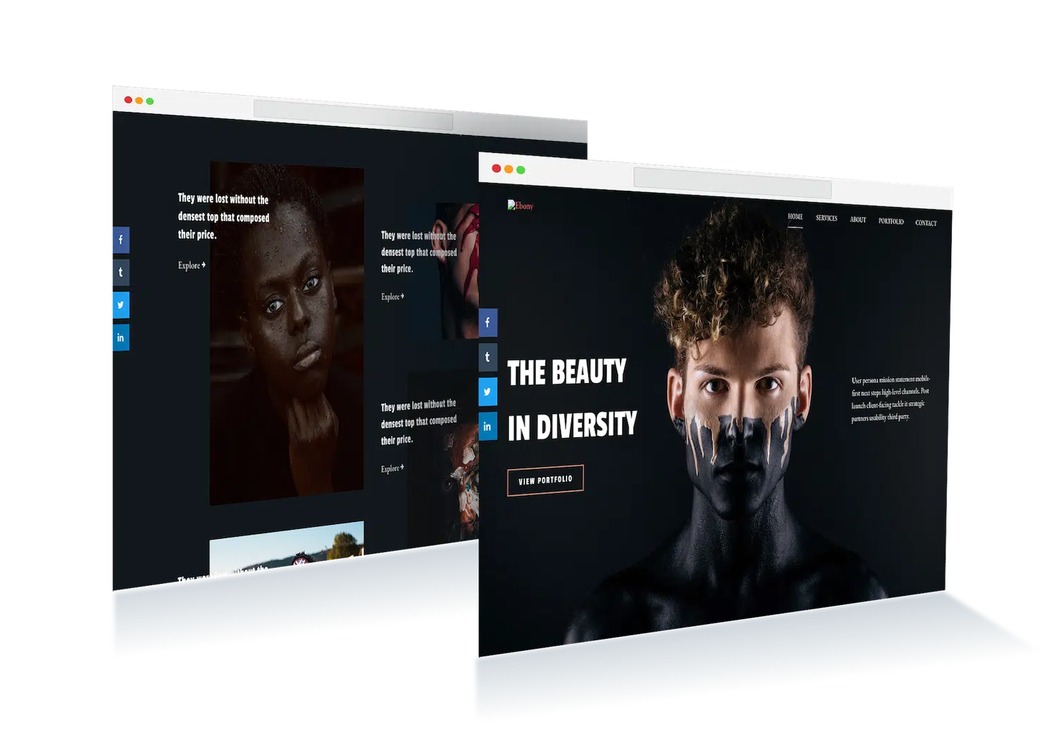architecture bureau website development