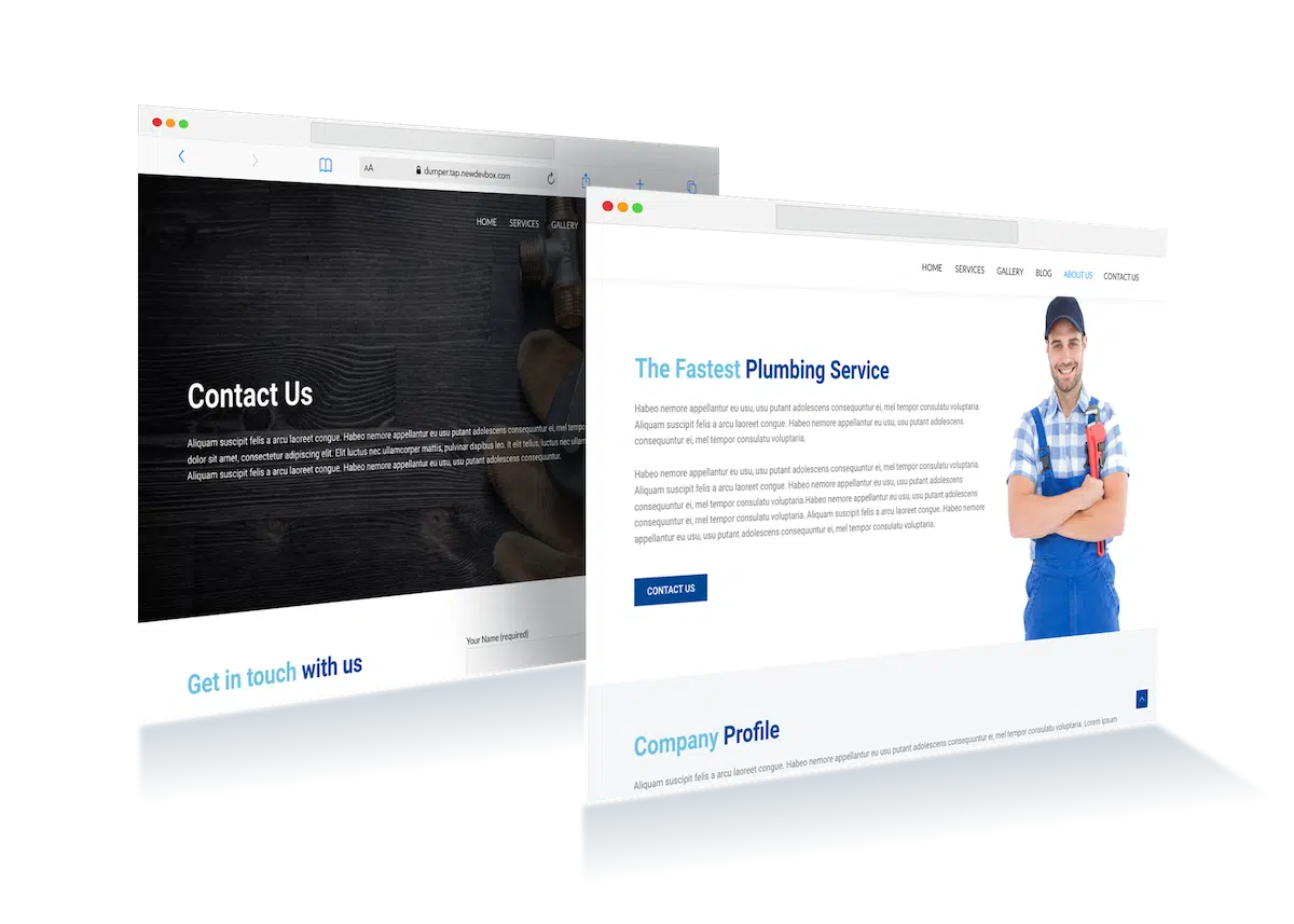 architecture bureau website development