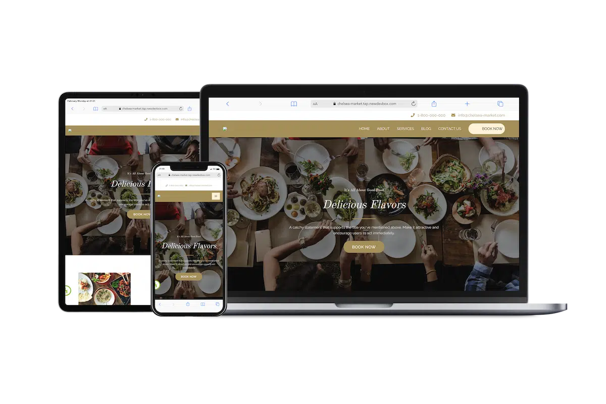 Custom website development