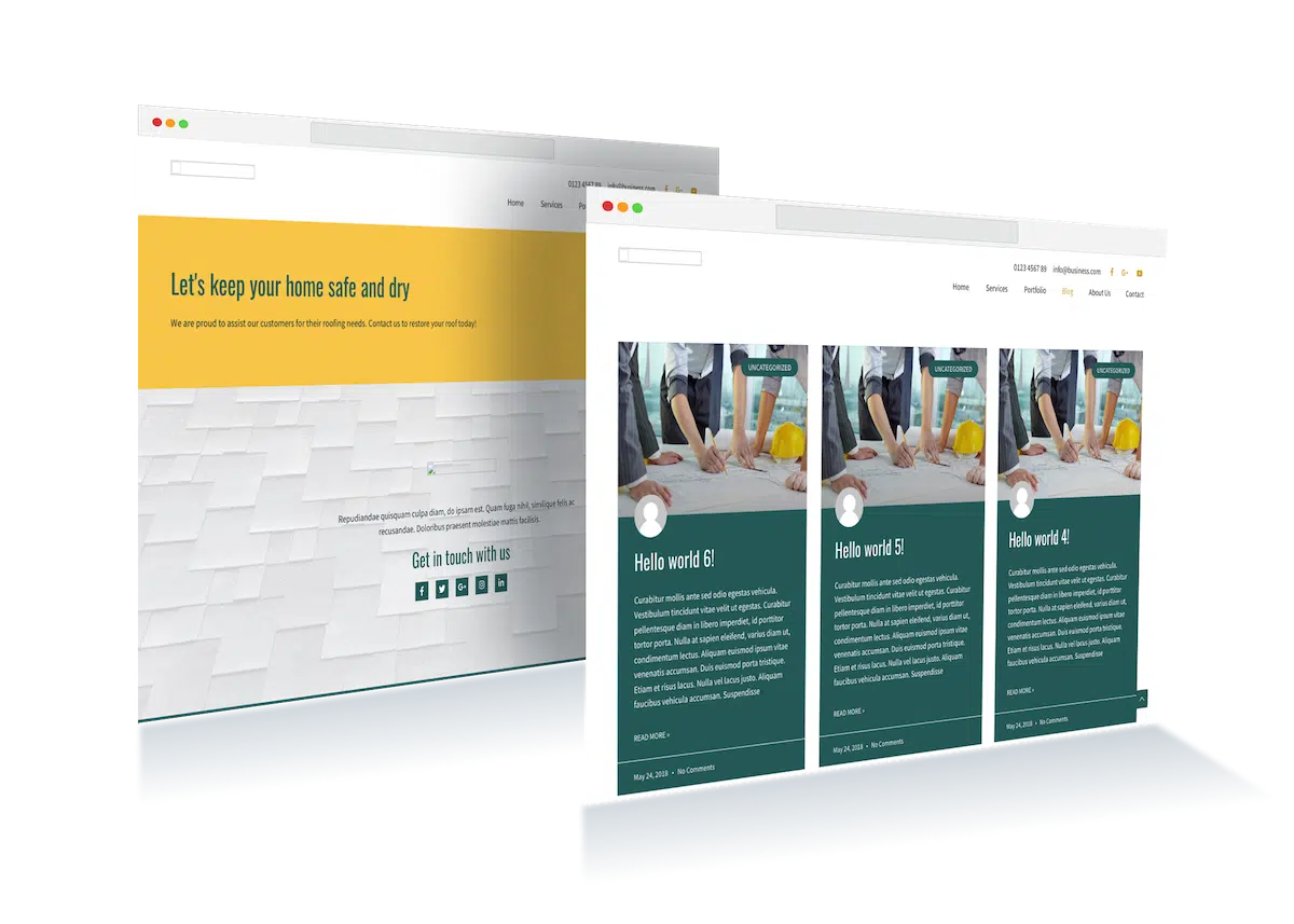 architecture bureau website development