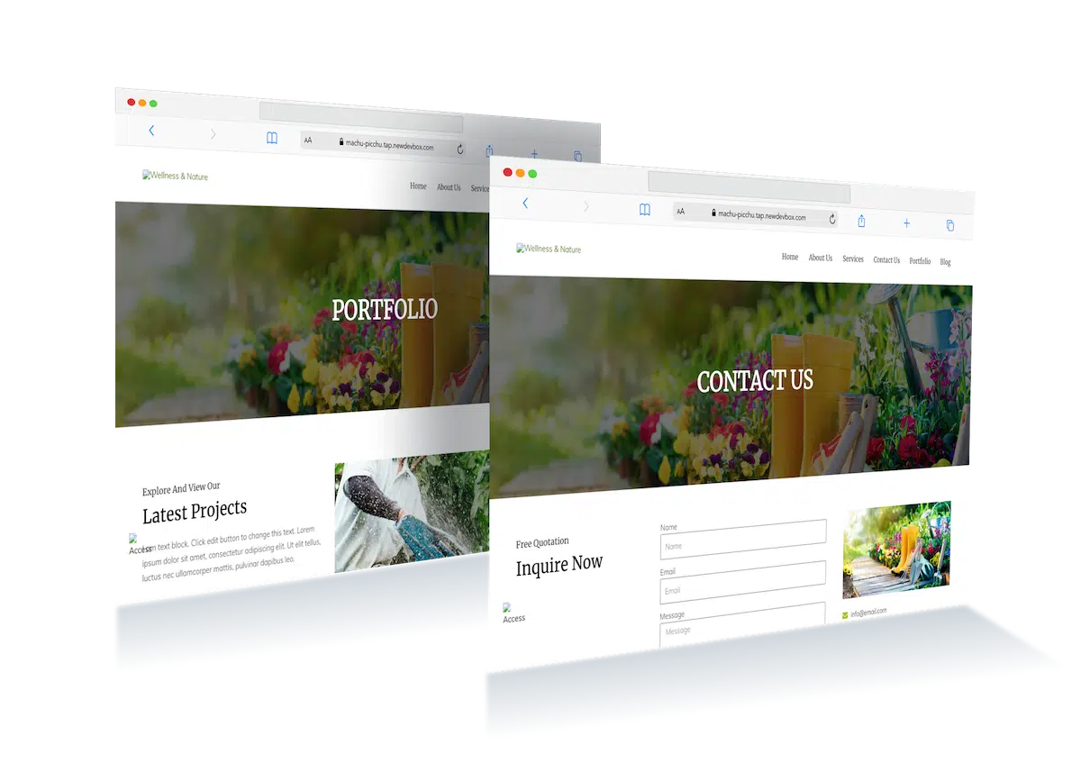 architecture bureau website development