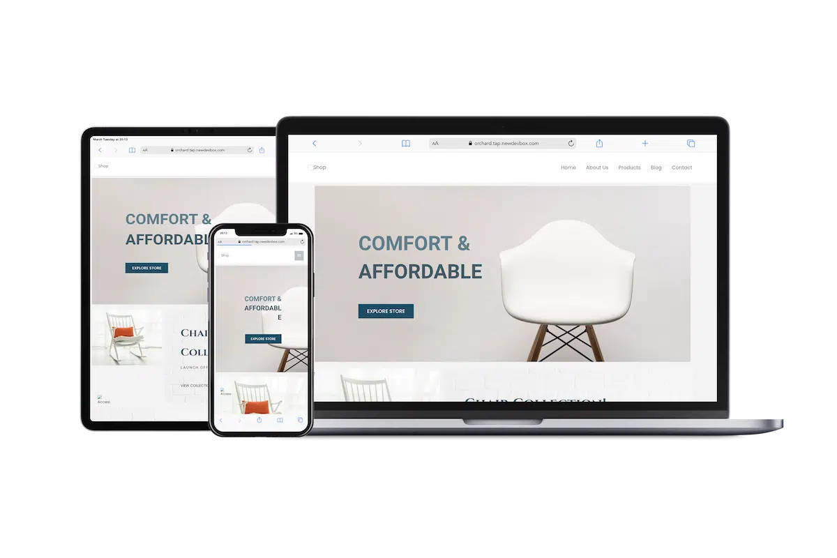 Custom website development