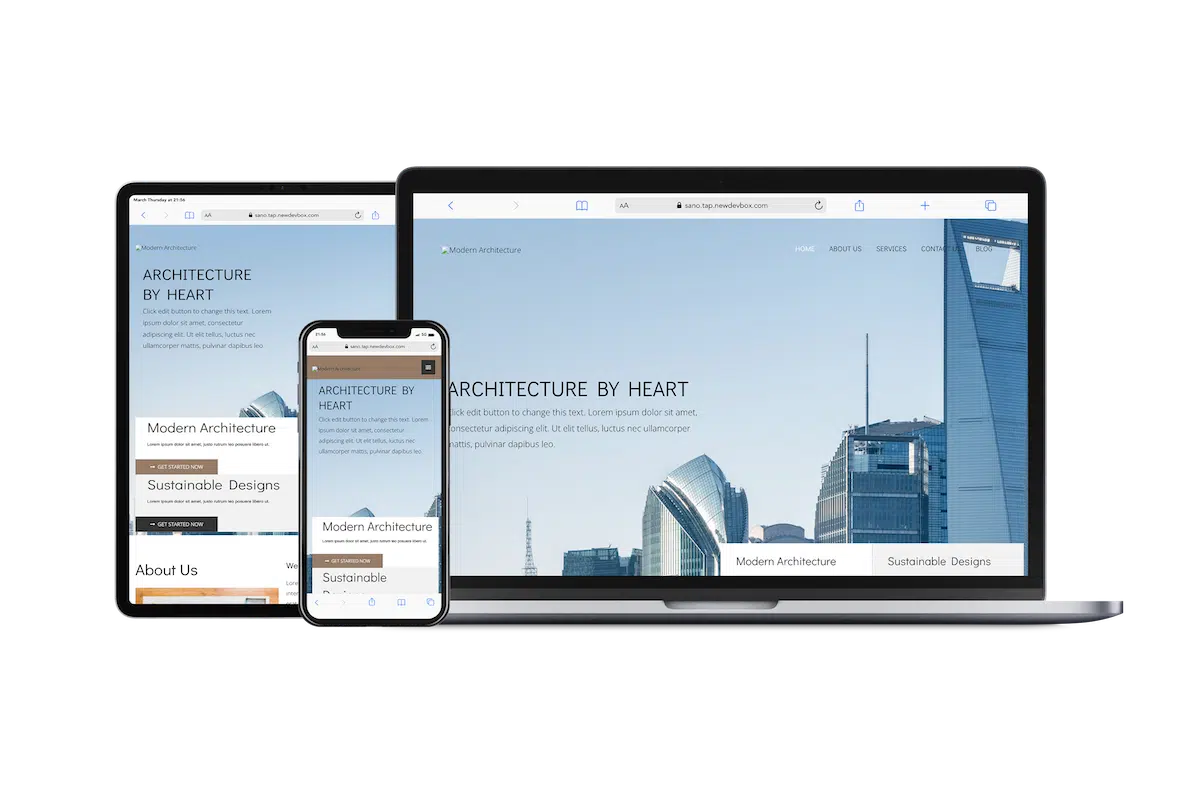 Custom website development