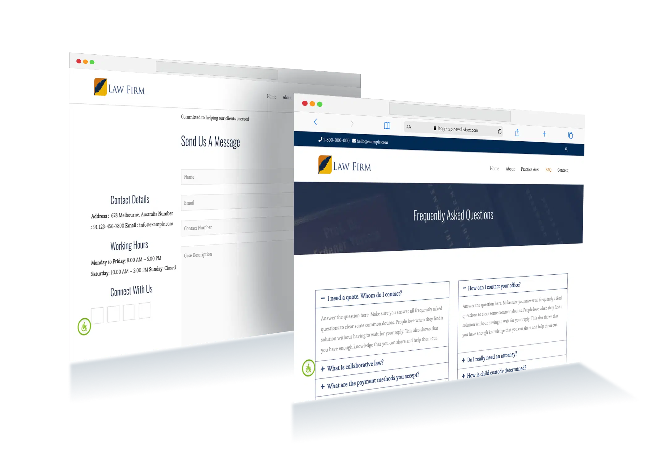 architecture bureau website development