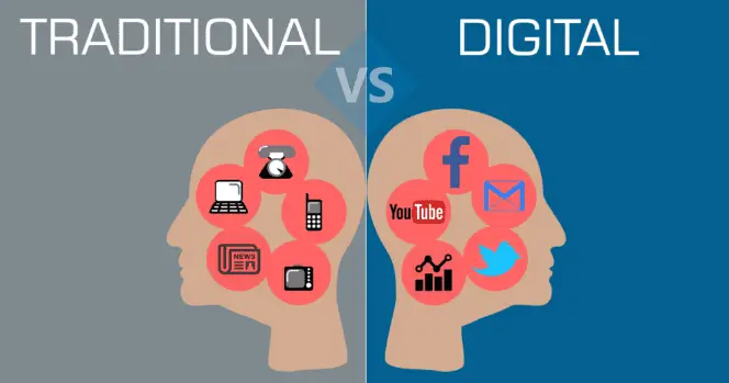 Traditional vs Digital